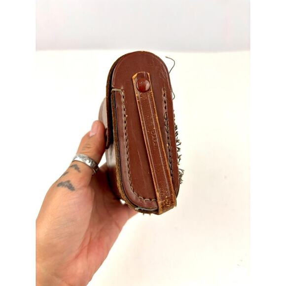 VTG Bushnell Sportview 4x30 Binoculars Compact Pocket Size Japan w/ Leather Case - Picture 4 of 16